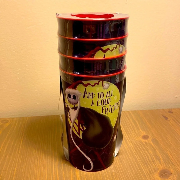 Disney’s Nightmare Before Christmas 4pk of 22oz plastic cups.​ - Picture 1 of 5
